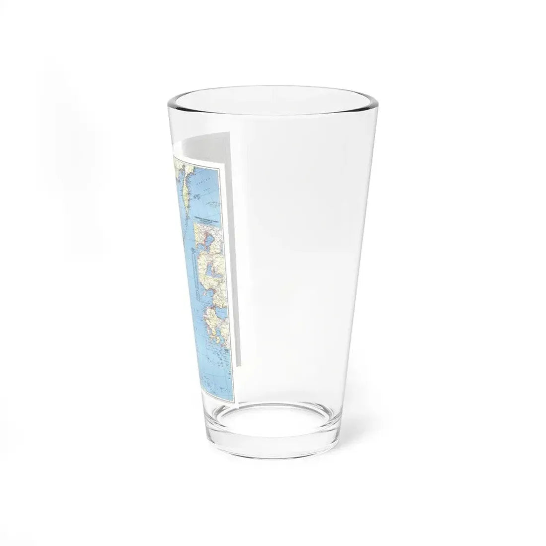 Japan and Adjacent Regions (1944) (Map) Pint Glass 16oz - Go Mug Yourself