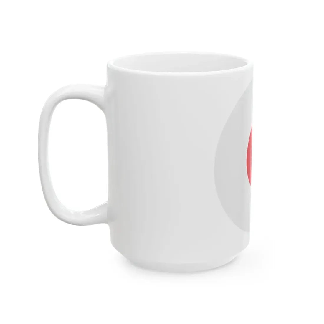 Japanese flag rounded (Japan) White Coffee Mug - Go Mug Yourself