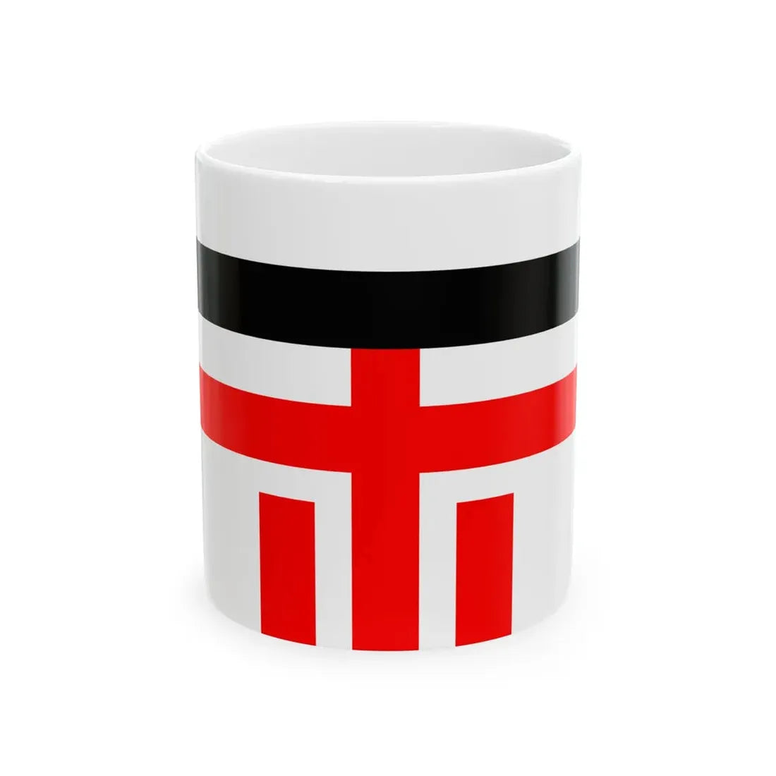 Japanese Kwantung Police Flag (Japan) White Coffee Mug 11oz - Go Mug Yourself