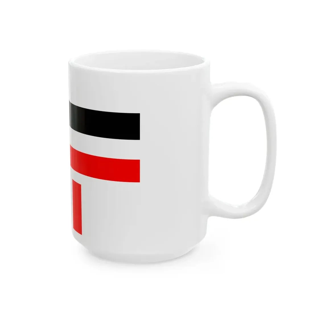 Japanese Kwantung Police Flag (Japan) White Coffee Mug - Go Mug Yourself