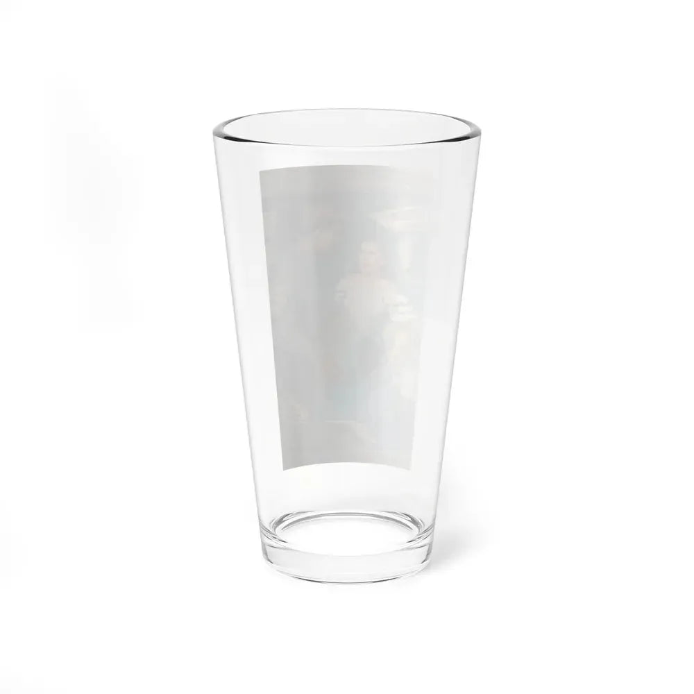 Jason, The Bear, The Saturday Evening Post interior illustration - Pint Glass 16oz - Go Mug Yourself