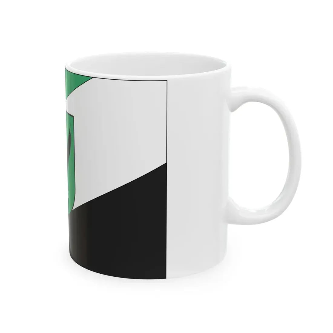 Jastrzebie Zdroj flaga (Poland) White Coffee Mug - Go Mug Yourself