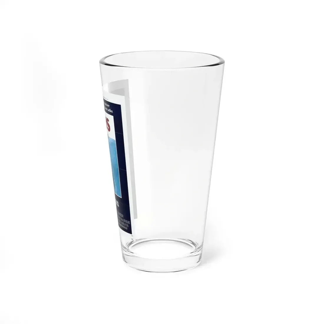 JAWS 1975 Movie Poster - Pint Glass 16oz - Go Mug Yourself
