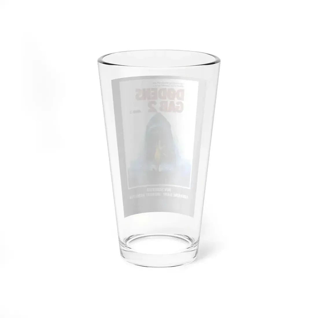 JAWS 2 (DANISH) 1978 Movie Poster - Pint Glass 16oz - Go Mug Yourself