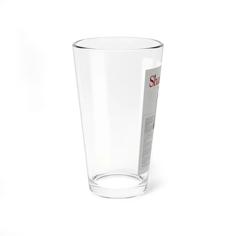 JAWS 2 (TEASER) 1978 Movie Poster - Pint Glass 16oz - Go Mug Yourself
