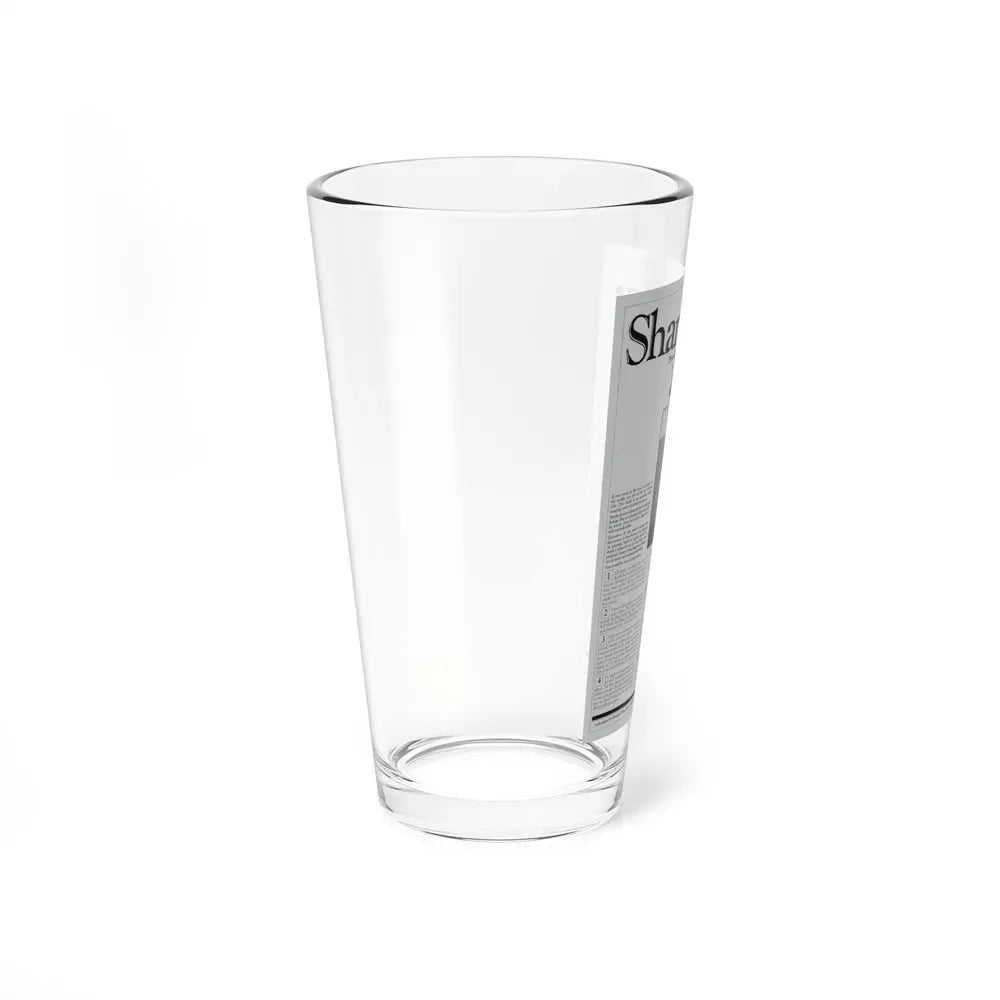 JAWS (TEASER) 1975 Movie Poster - Pint Glass 16oz - Go Mug Yourself
