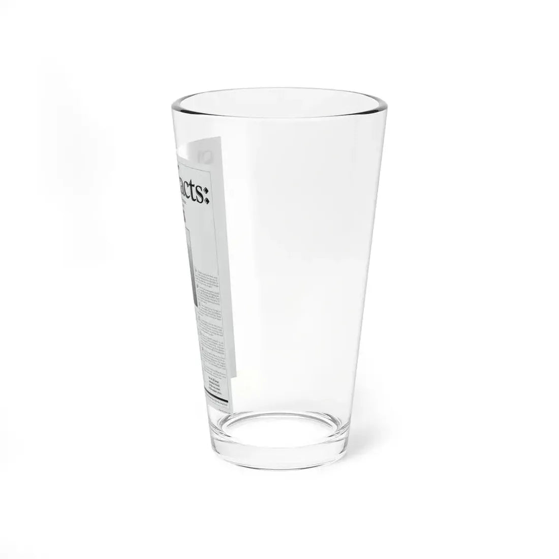 JAWS (TEASER) 1975 Movie Poster - Pint Glass 16oz - Go Mug Yourself