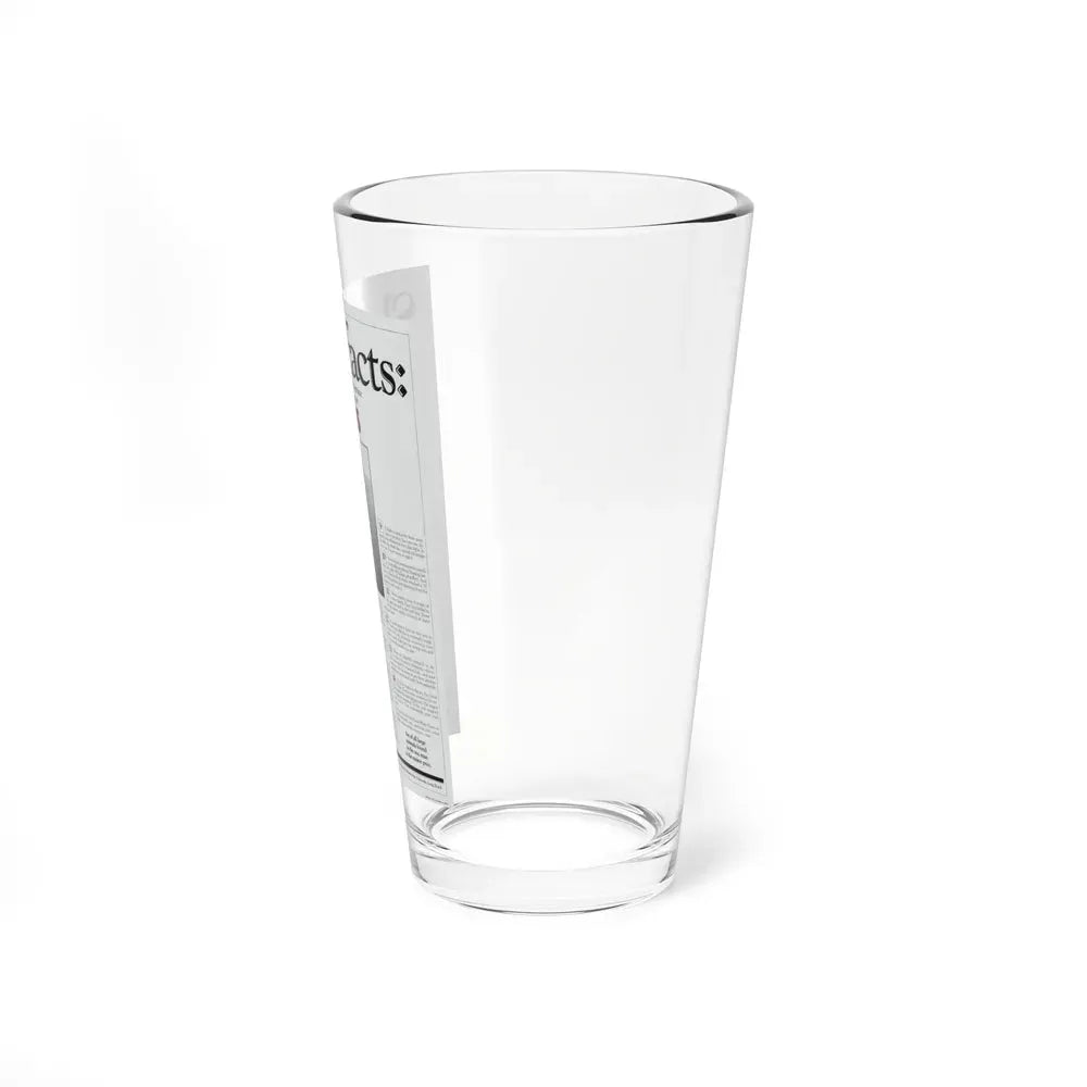 JAWS (TEASER) 1975 Movie Poster - Pint Glass 16oz - Go Mug Yourself