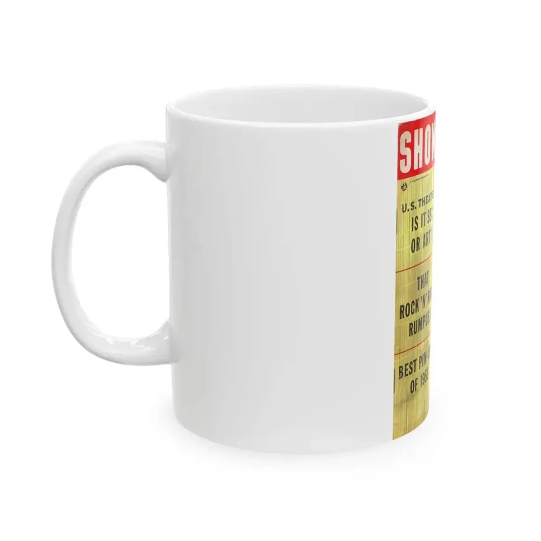 Jayne Mansfield #135 - Mag. Cover (Vintage Female Icon) White Coffee Mug - Go Mug Yourself