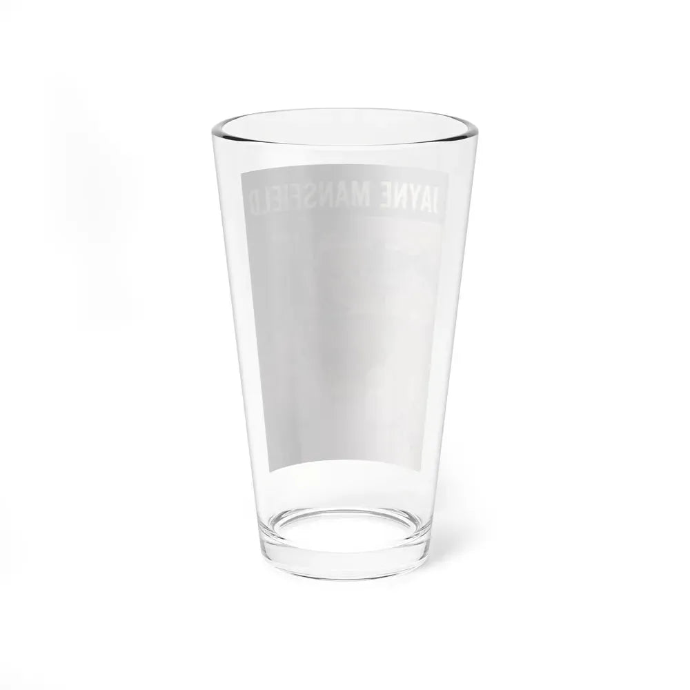Jayne Mansfield #148 - Pose! Pocket Mag. July '58 - 1 B&W Centerfold Photo (Vintage Female Icon) Pint Glass 16oz - Go Mug Yourself