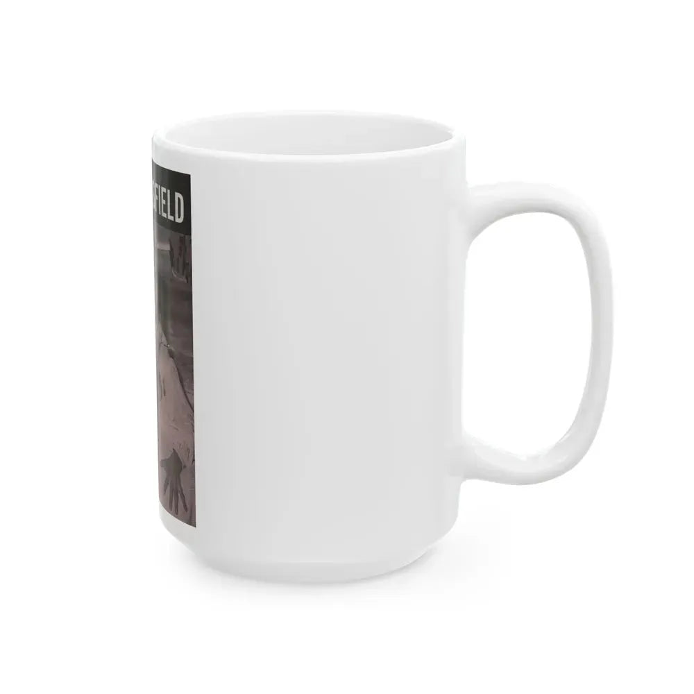 Jayne Mansfield #148 - Pose! Pocket Mag. July '58 - 1 B&W Centerfold Photo (Vintage Female Icon) White Coffee Mug - Go Mug Yourself