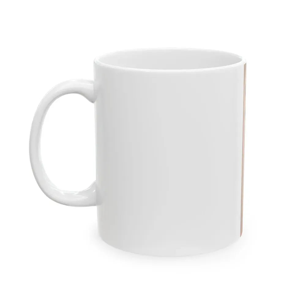 Jayne Mansfield #165 - 1 B&W Photo from Bold Pocket Mag. Jan. '56 (Vintage Female Icon) White Coffee Mug - Go Mug Yourself