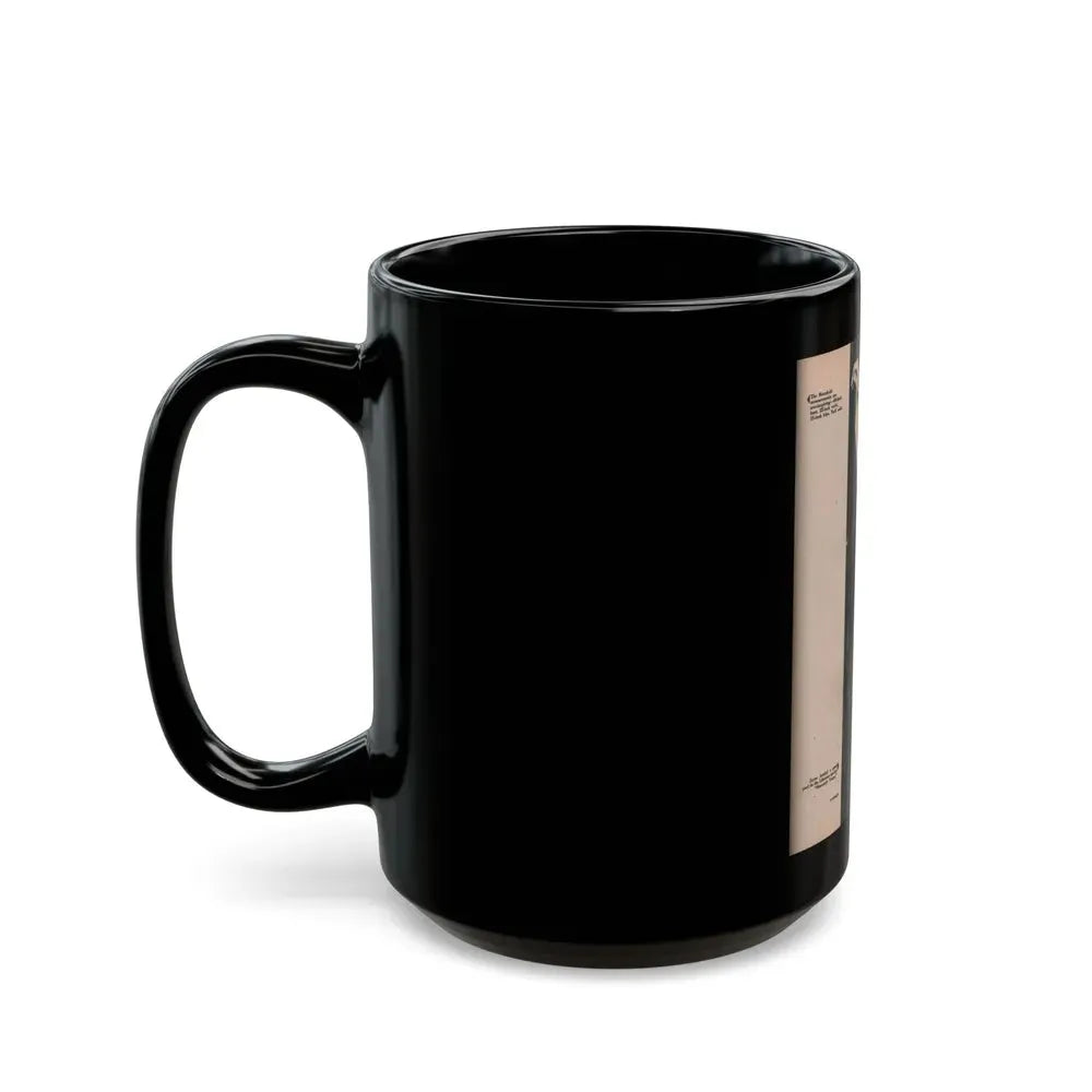 Jayne Mansfield #169 - Fabulous Females Mag. Issue #01 '55 - 1 B&W Photo (Vintage Female Icon) Black Coffee Mug - Go Mug Yourself