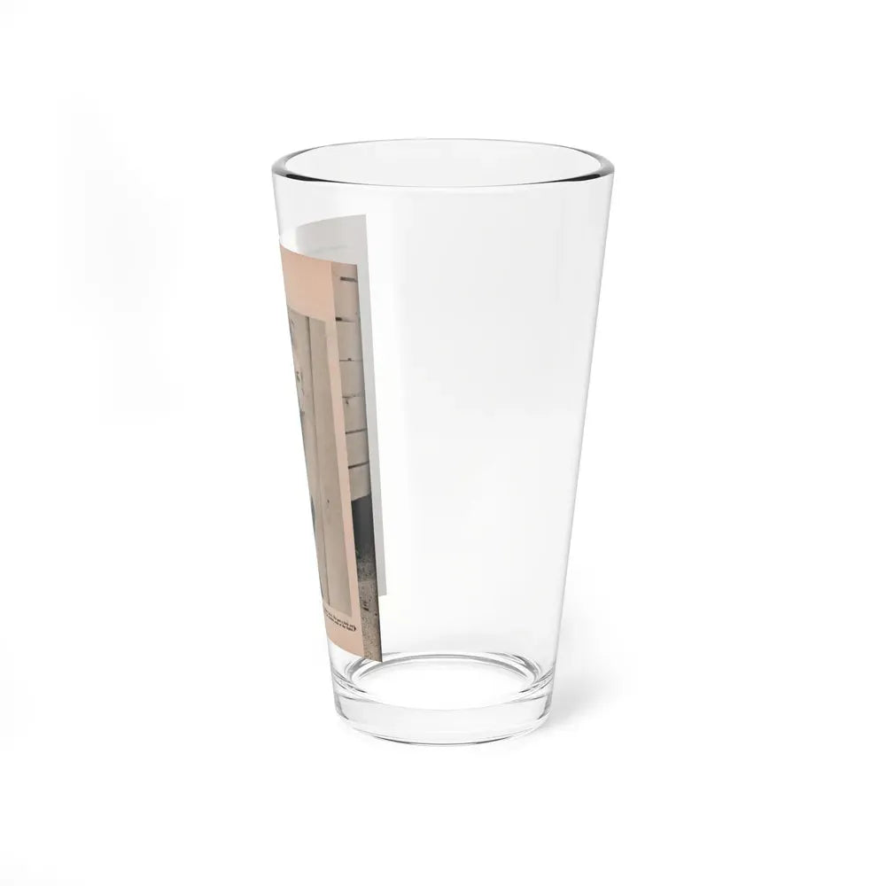Jayne Mansfield #172 - Fabulous Females Mag. Issue #01 '55 - 1 B&W Photo (Vintage Female Icon) Pint Glass 16oz - Go Mug Yourself