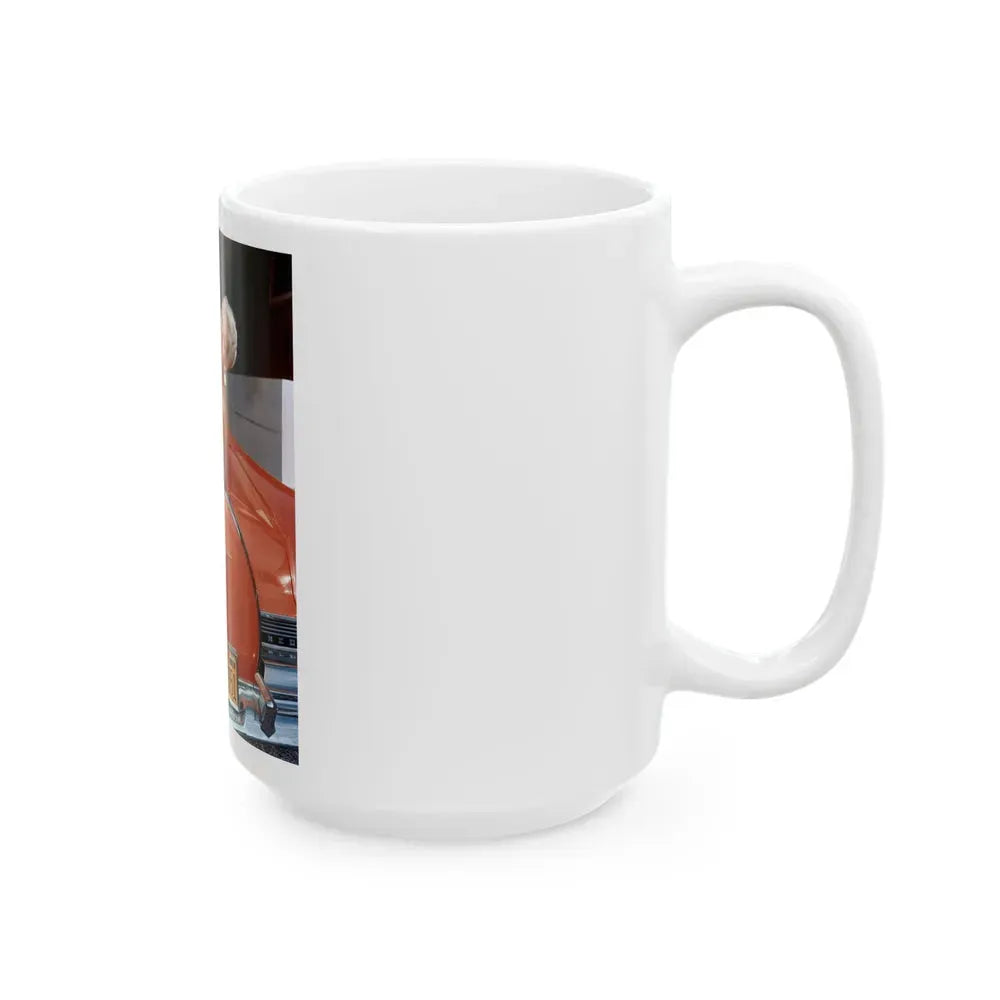Jayne Mansfield #20 (Vintage Female Icon) White Coffee Mug - Go Mug Yourself