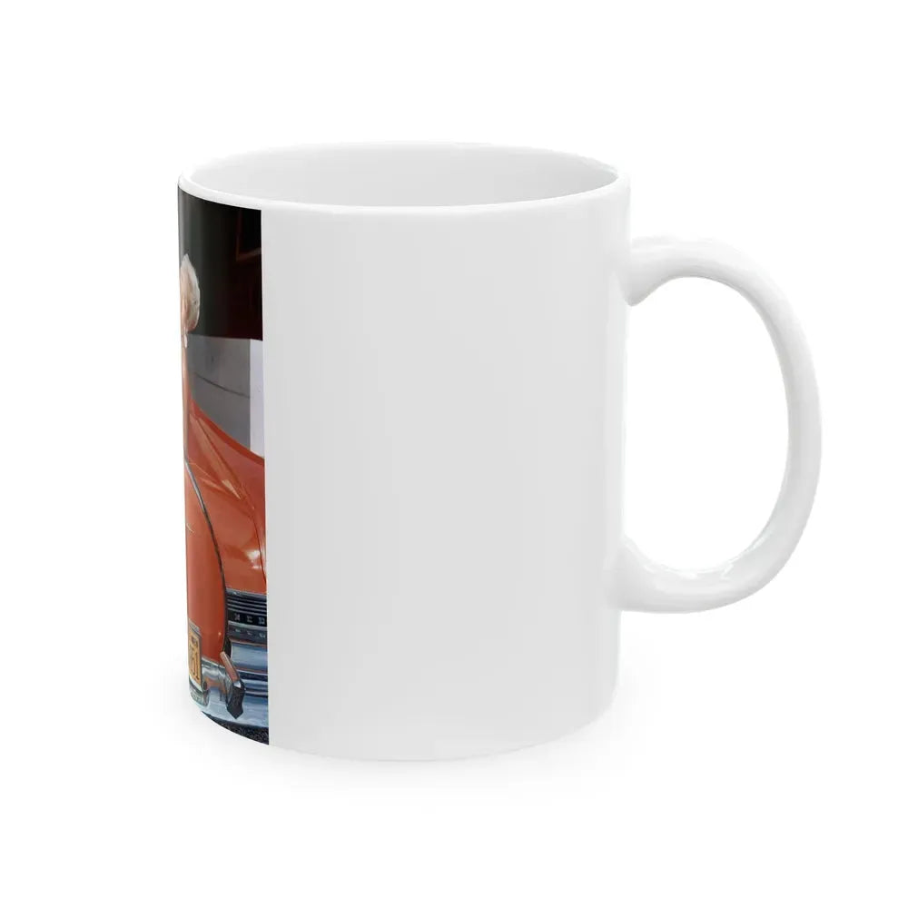 Jayne Mansfield #20 (Vintage Female Icon) White Coffee Mug - Go Mug Yourself