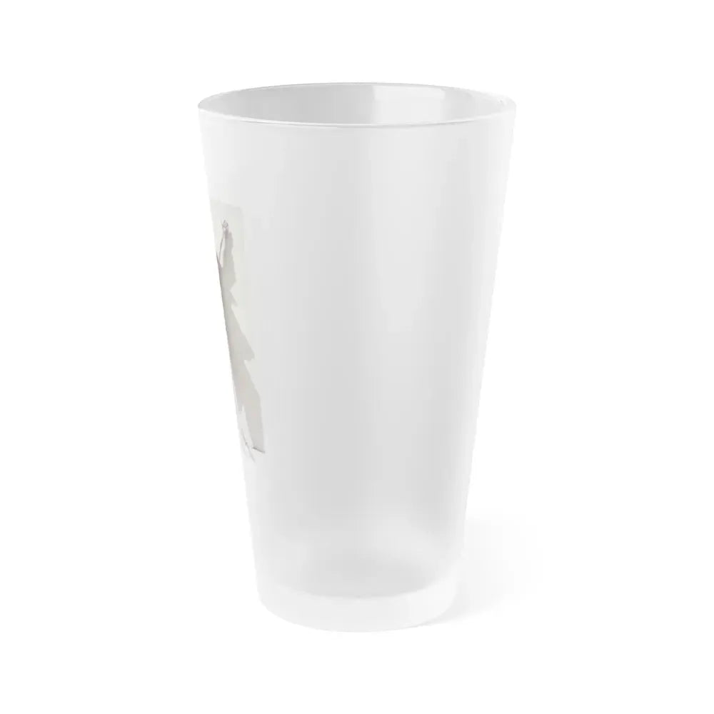 Jayne Mansfield #201 (Vintage Female Icon) Frosted Pint Glass 16oz - Go Mug Yourself