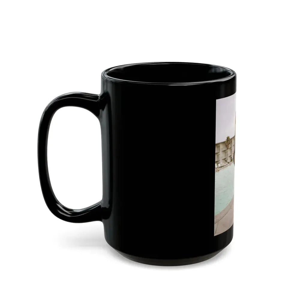 Jayne Mansfield #202 (Vintage Female Icon) Black Coffee Mug - Go Mug Yourself