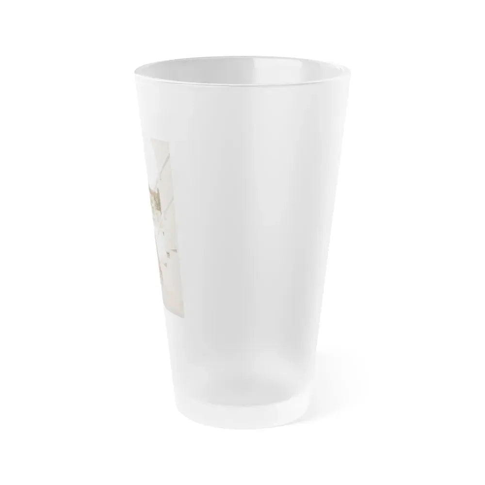 Jayne Mansfield #202 (Vintage Female Icon) Frosted Pint Glass 16oz - Go Mug Yourself