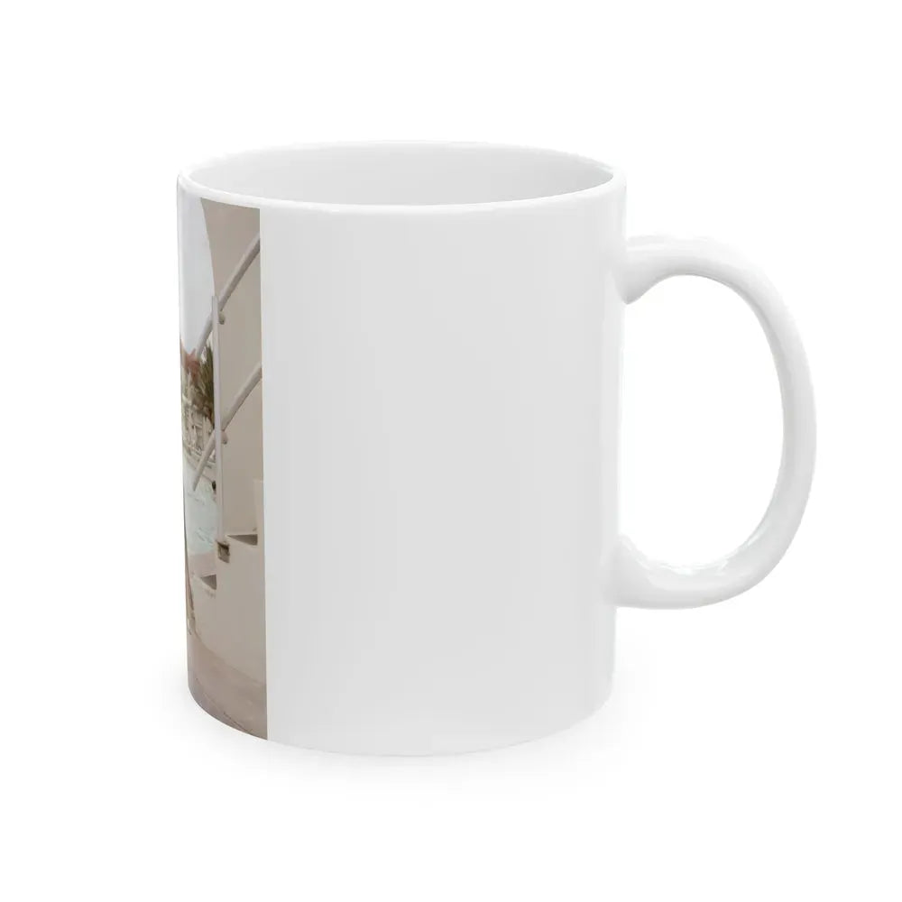 Jayne Mansfield #202 (Vintage Female Icon) White Coffee Mug - Go Mug Yourself