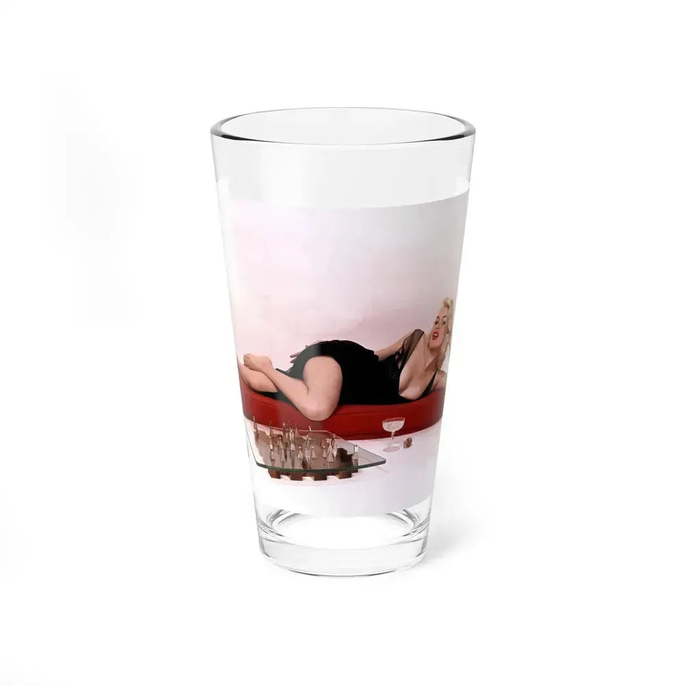 Jayne Mansfield #204 (Vintage Female Icon) Pint Glass 16oz 16oz - Go Mug Yourself
