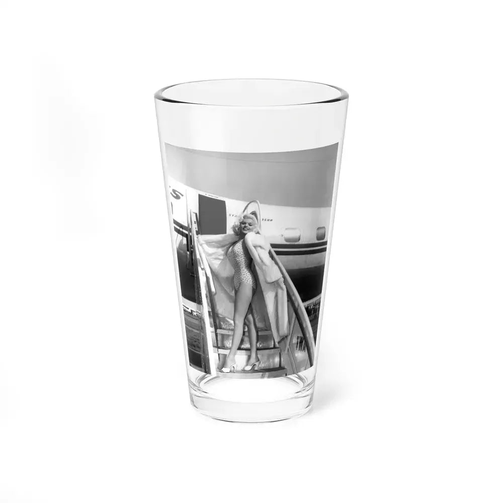 Jayne Mansfield #205 (Vintage Female Icon) Pint Glass 16oz 16oz - Go Mug Yourself