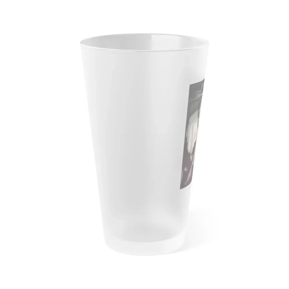 Jayne Mansfield #207 (Vintage Female Icon) Frosted Pint Glass 16oz - Go Mug Yourself