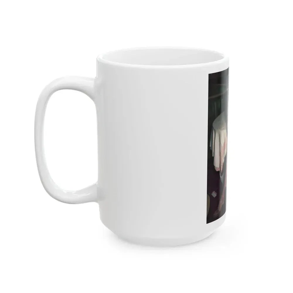 Jayne Mansfield #207 (Vintage Female Icon) White Coffee Mug - Go Mug Yourself