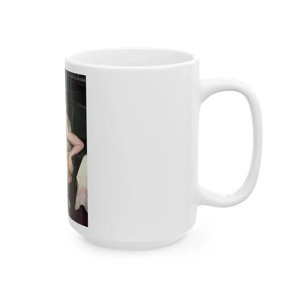 Jayne Mansfield #207 (Vintage Female Icon) White Coffee Mug - Go Mug Yourself