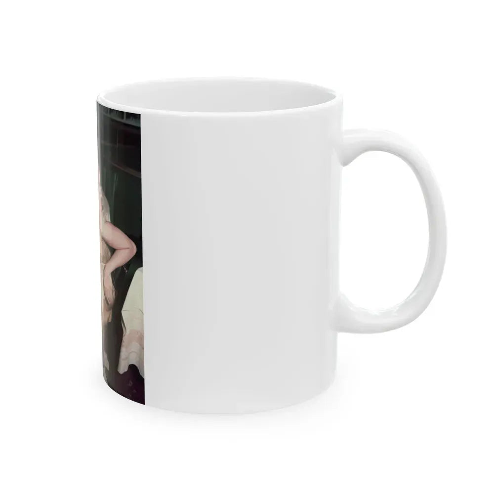 Jayne Mansfield #207 (Vintage Female Icon) White Coffee Mug - Go Mug Yourself