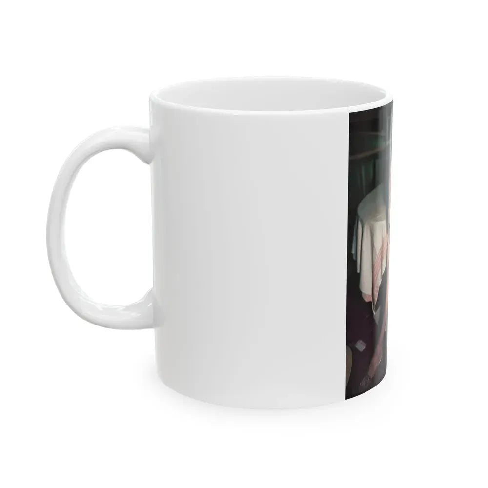 Jayne Mansfield #207 (Vintage Female Icon) White Coffee Mug - Go Mug Yourself