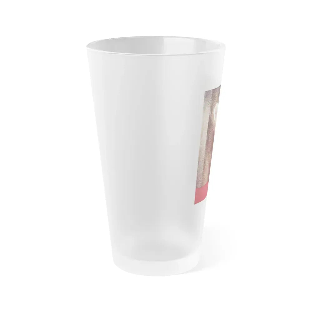 Jayne Mansfield #209 (Vintage Female Icon) Frosted Pint Glass 16oz - Go Mug Yourself