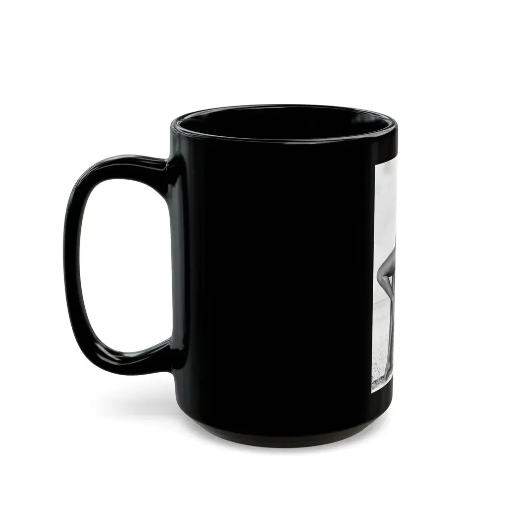 Jayne Mansfield #210 (Vintage Female Icon) Black Coffee Mug - Go Mug Yourself