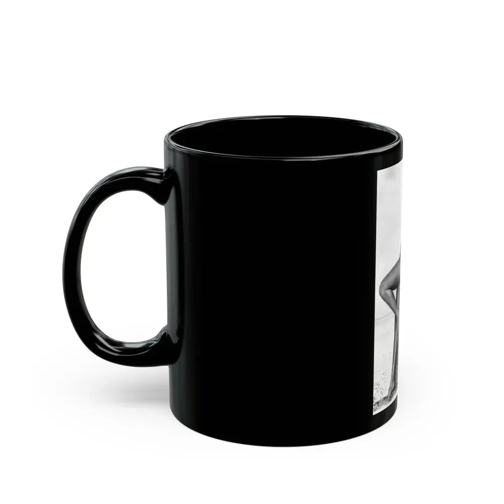 Jayne Mansfield #210 (Vintage Female Icon) Black Coffee Mug - Go Mug Yourself