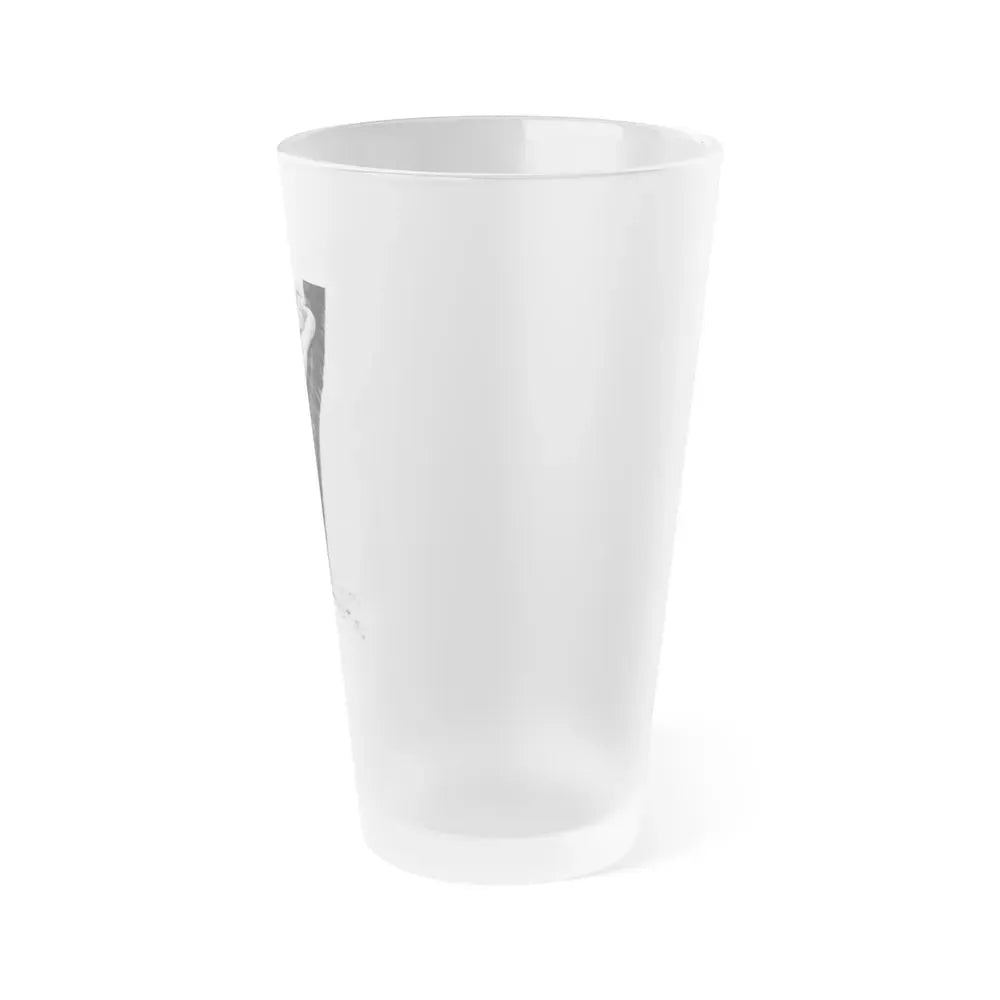 Jayne Mansfield #210 (Vintage Female Icon) Frosted Pint Glass 16oz - Go Mug Yourself