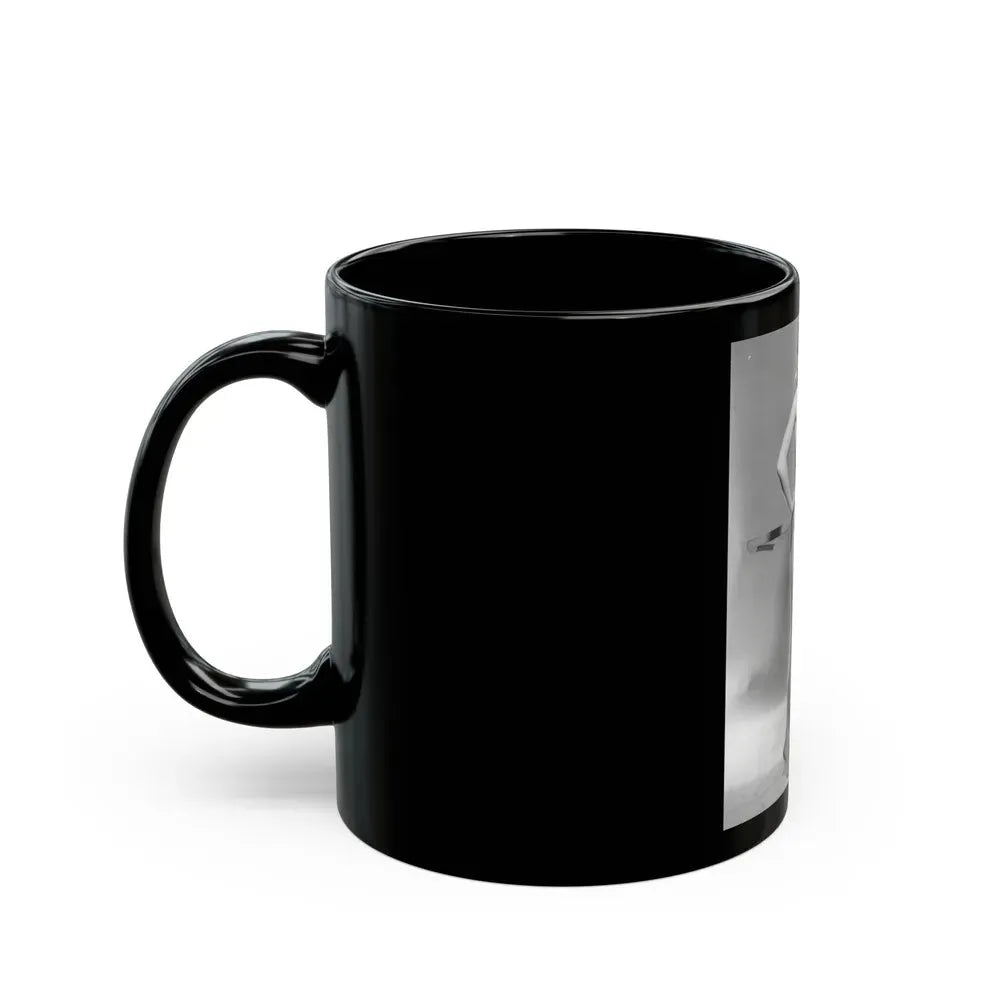 Jayne Mansfield #212 (Vintage Female Icon) Black Coffee Mug - Go Mug Yourself