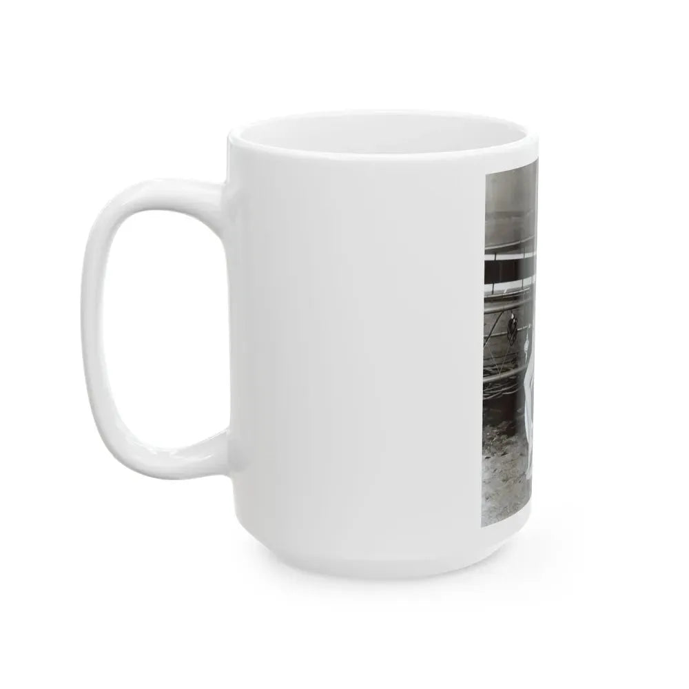 Jayne Mansfield #215 (Vintage Female Icon) White Coffee Mug - Go Mug Yourself
