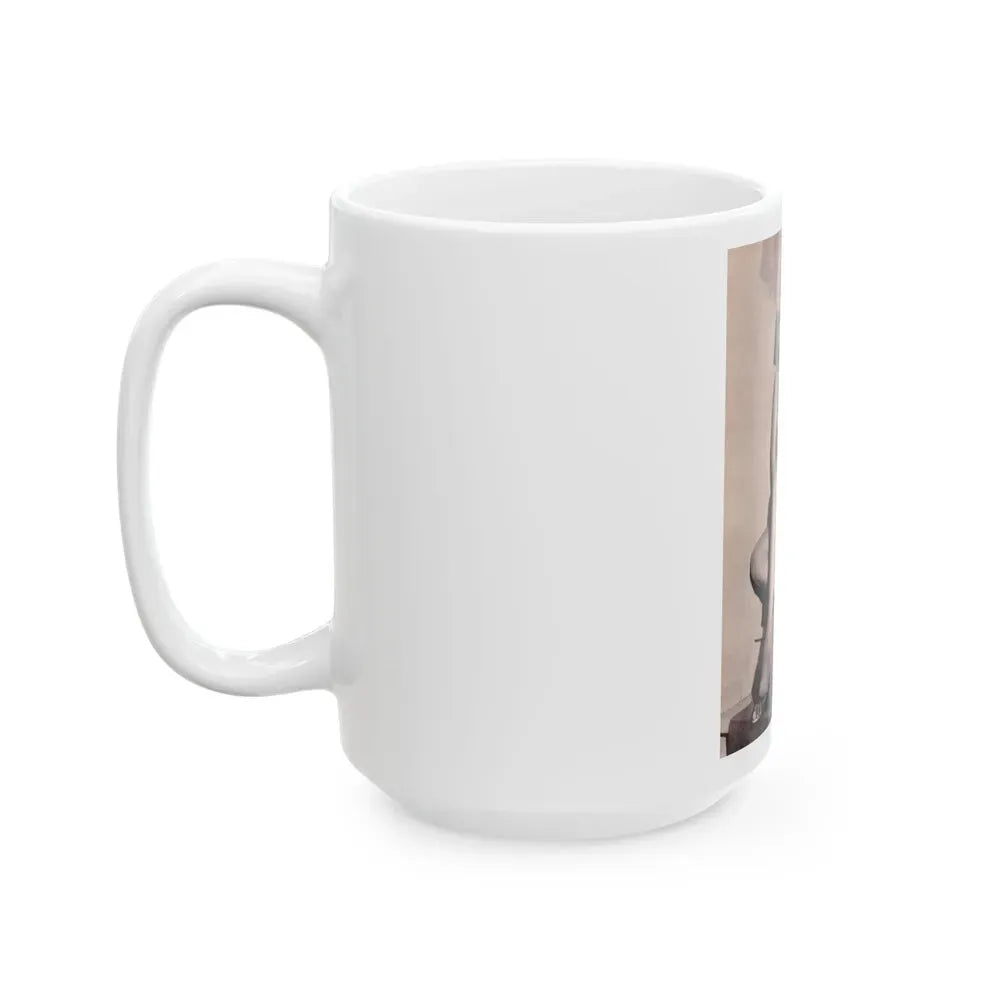 Jayne Mansfield #222 (Vintage Female Icon) White Coffee Mug - Go Mug Yourself