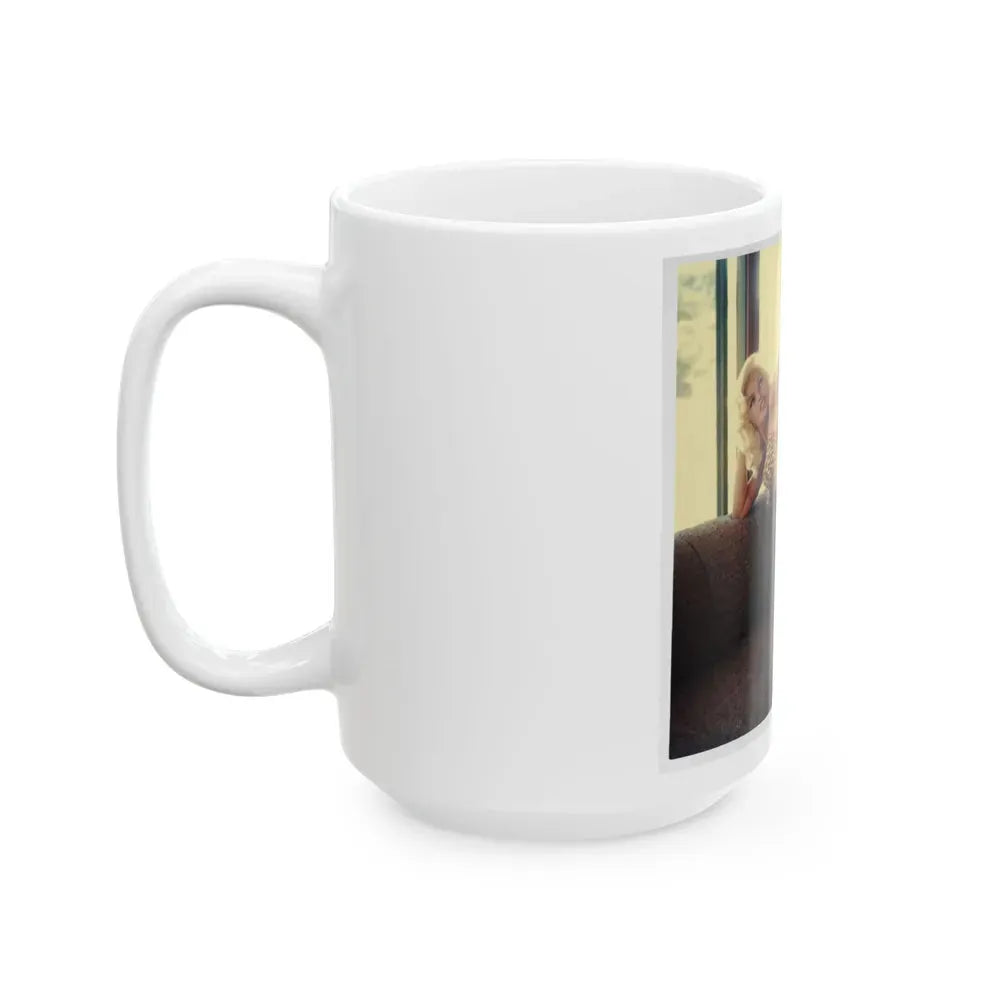 Jayne Mansfield #223 (Vintage Female Icon) White Coffee Mug - Go Mug Yourself