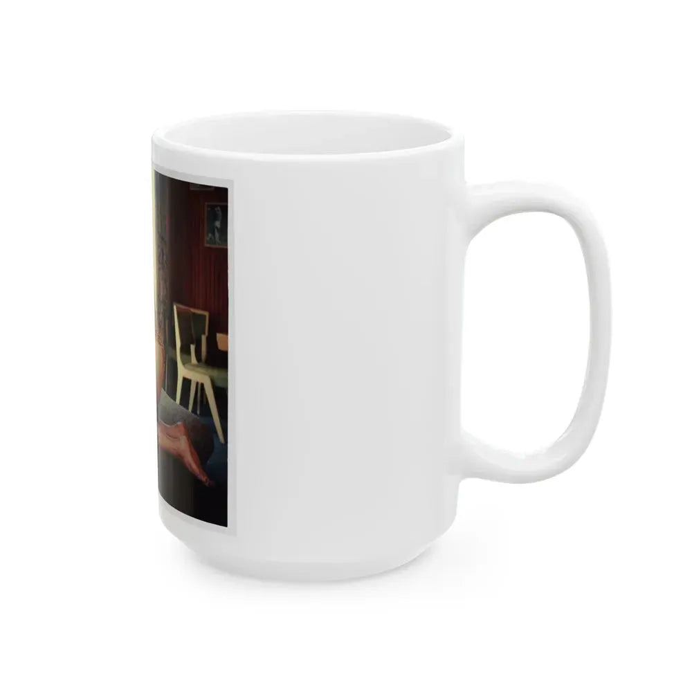 Jayne Mansfield #223 (Vintage Female Icon) White Coffee Mug - Go Mug Yourself