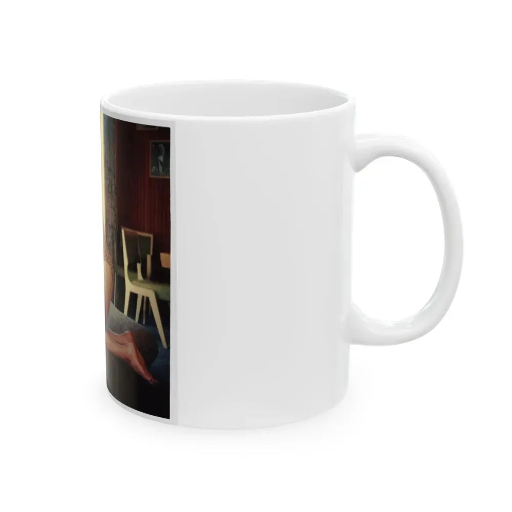 Jayne Mansfield #223 (Vintage Female Icon) White Coffee Mug - Go Mug Yourself