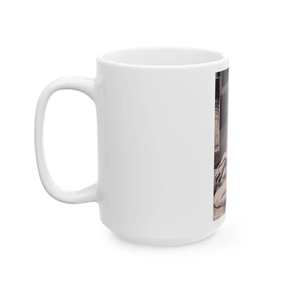 Jayne Mansfield #227 (Vintage Female Icon) White Coffee Mug - Go Mug Yourself