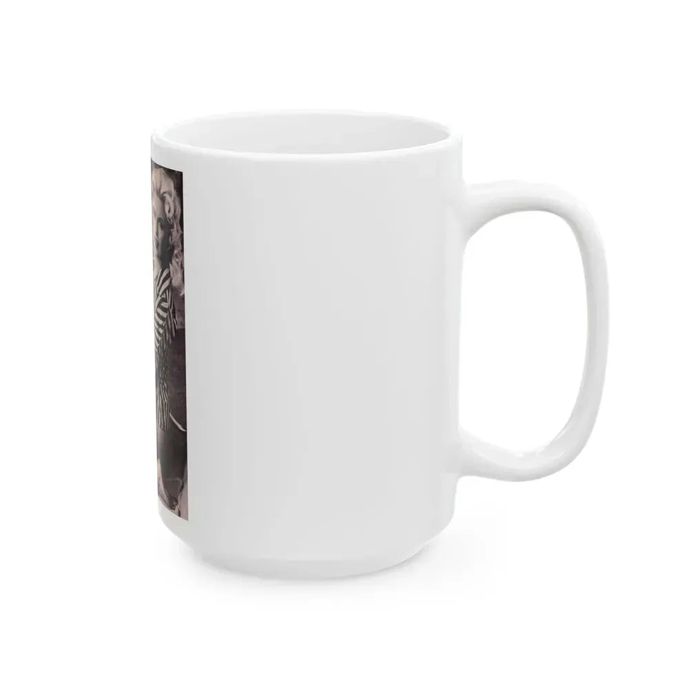 Jayne Mansfield #227 (Vintage Female Icon) White Coffee Mug - Go Mug Yourself