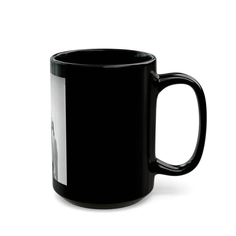 Jayne Mansfield #233 (Vintage Female Icon) Black Coffee Mug - Go Mug Yourself
