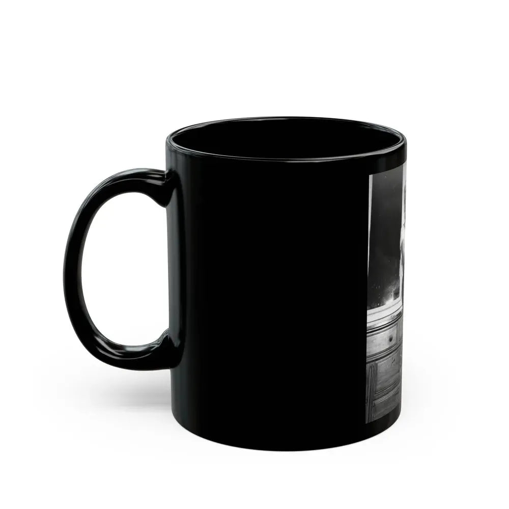 Jayne Mansfield #233 (Vintage Female Icon) Black Coffee Mug - Go Mug Yourself
