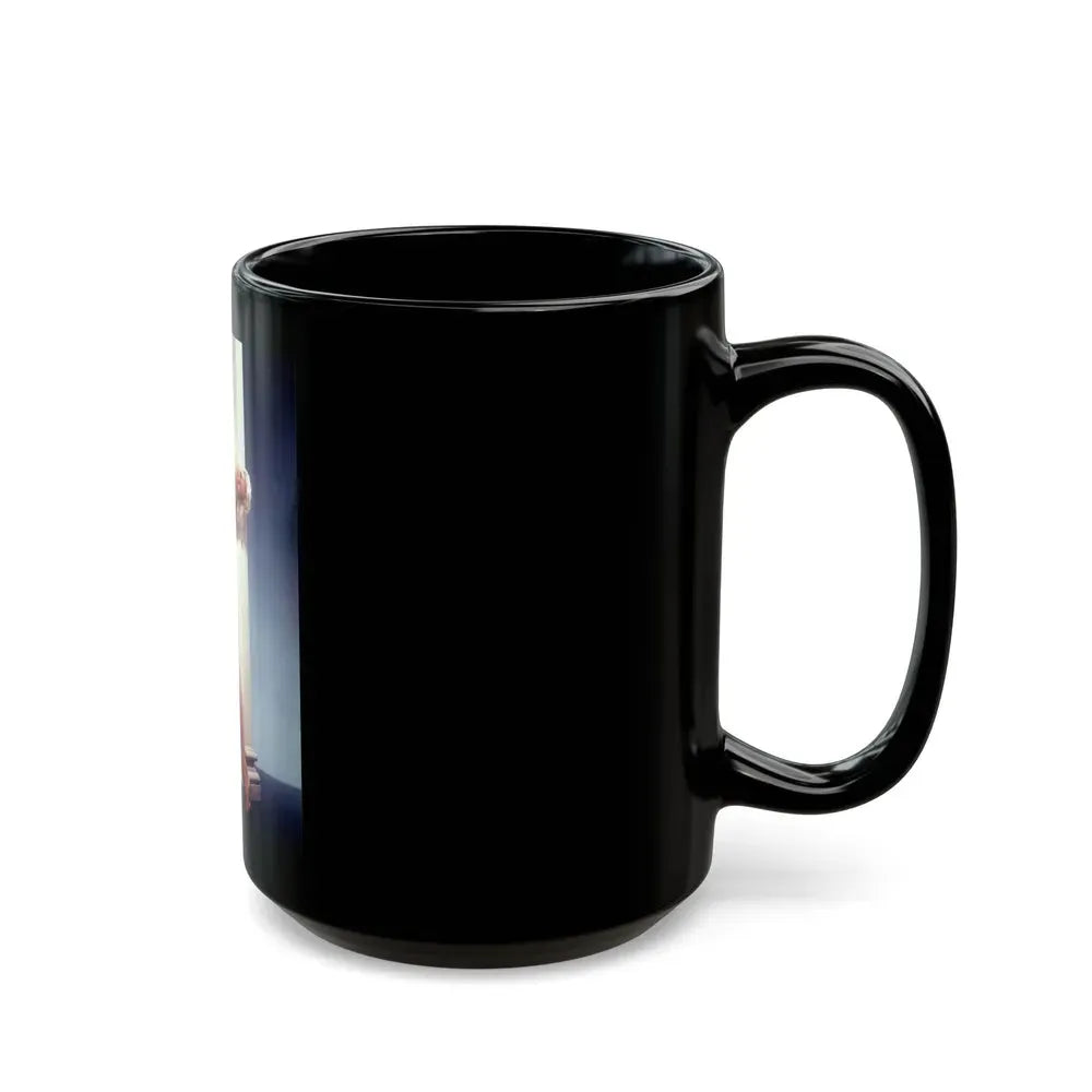 Jayne Mansfield #241 (Vintage Female Icon) Black Coffee Mug - Go Mug Yourself