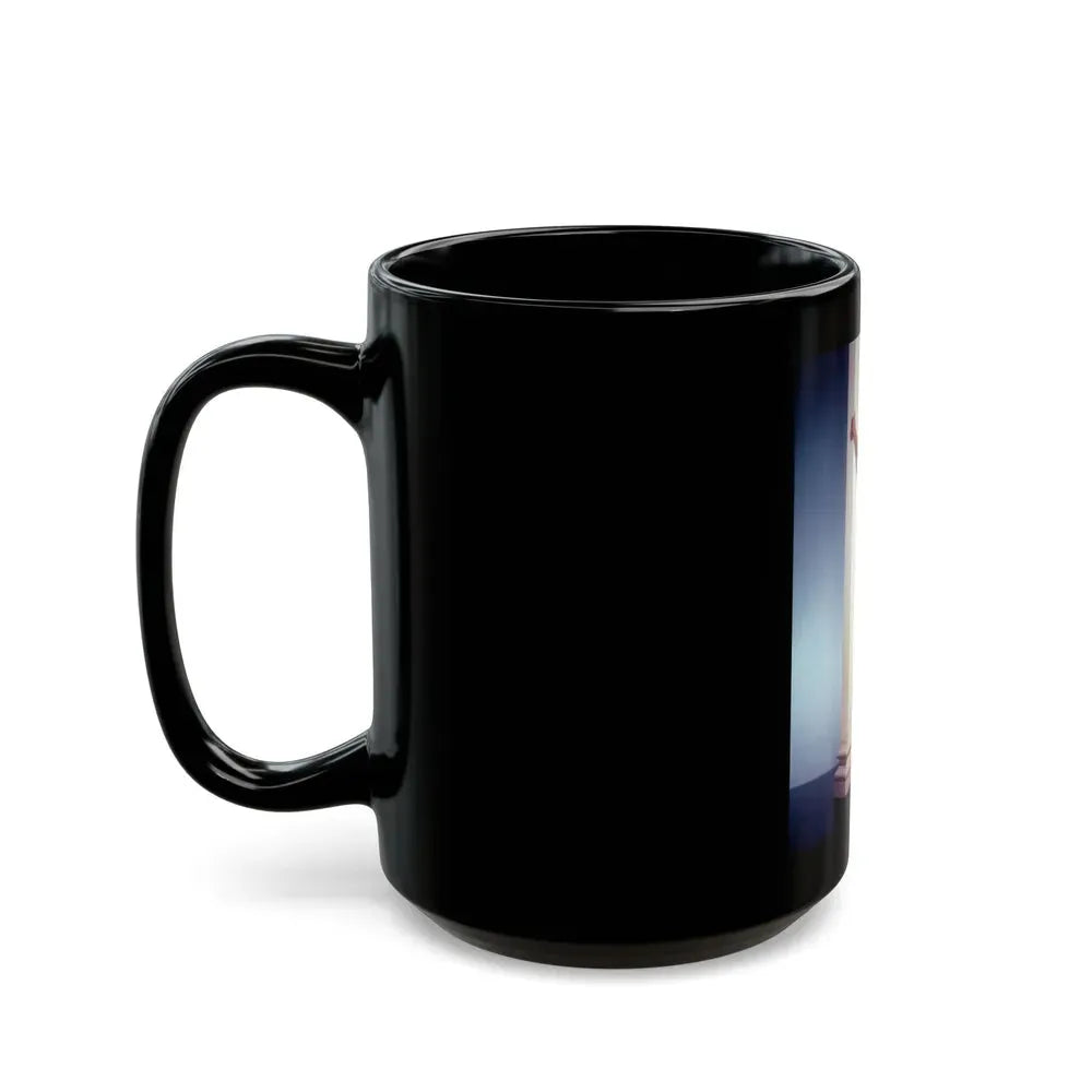 Jayne Mansfield #241 (Vintage Female Icon) Black Coffee Mug - Go Mug Yourself