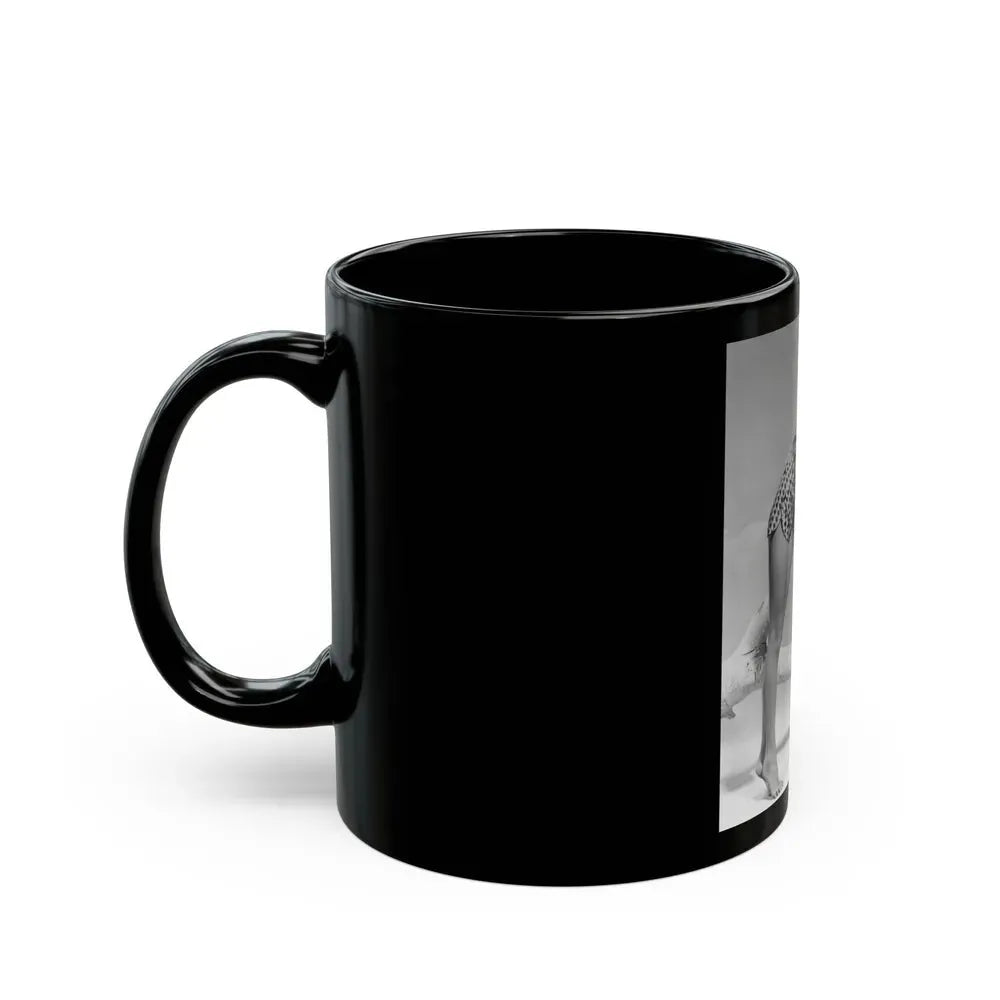 Jayne Mansfield #243 (Vintage Female Icon) Black Coffee Mug - Go Mug Yourself