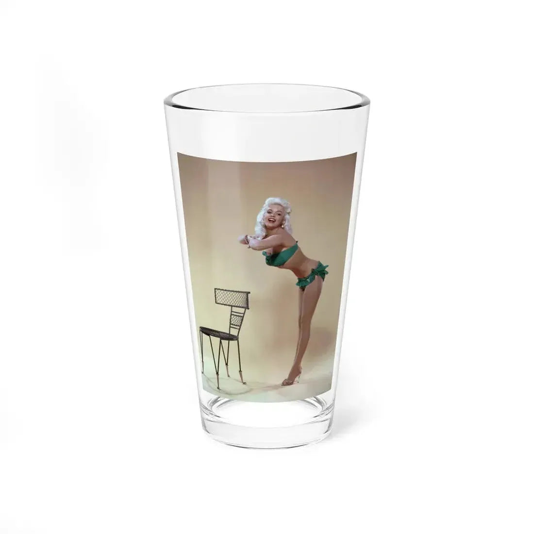 Jayne Mansfield #259 (Vintage Female Icon) Pint Glass 16oz 16oz - Go Mug Yourself