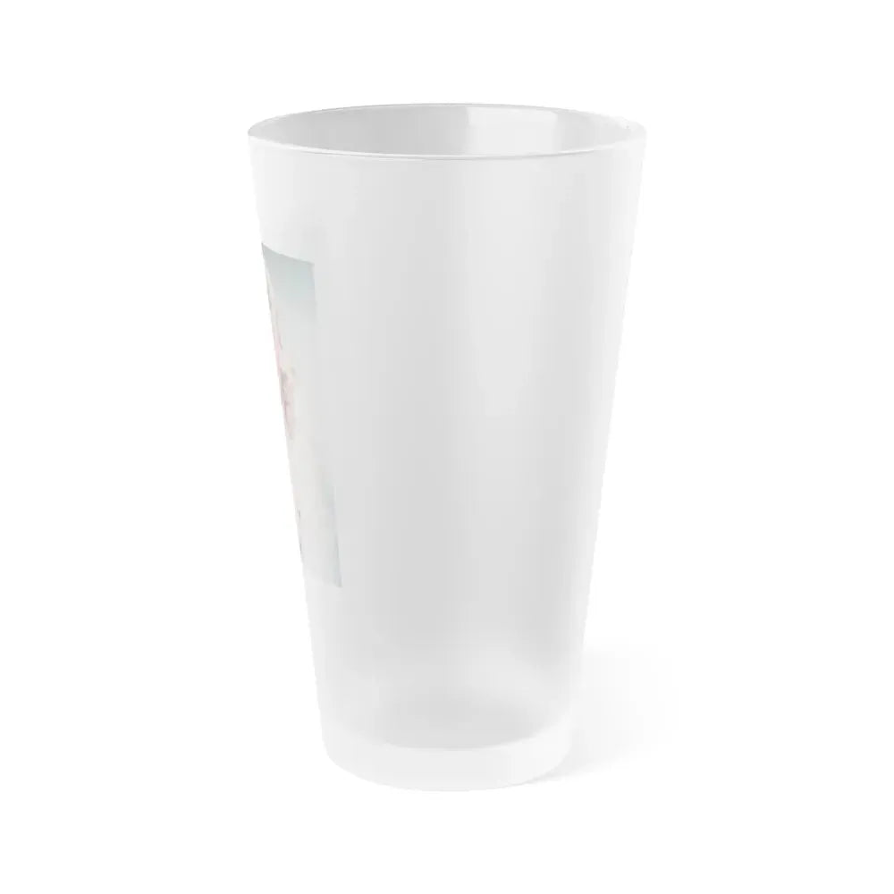 Jayne Mansfield #267 (Vintage Female Icon) Frosted Pint Glass 16oz - Go Mug Yourself
